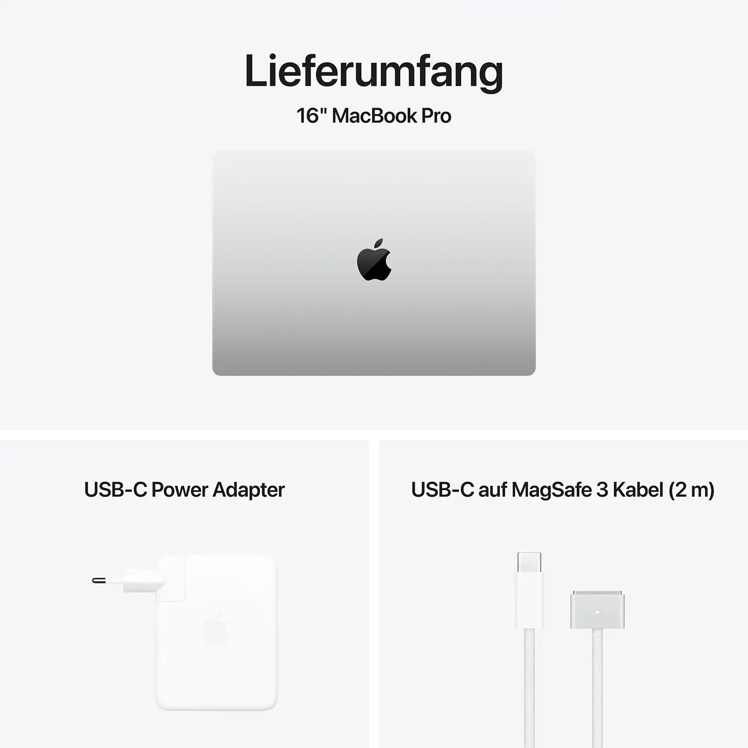 Apple MacBook Pro 16'' M4 Pro 14-Core CPU 20-Core GPU - 512GB - 24GB Silber - 2024 Produktbild: Macbook pro 16 inch m4 pro or max chip silber bild position 8
