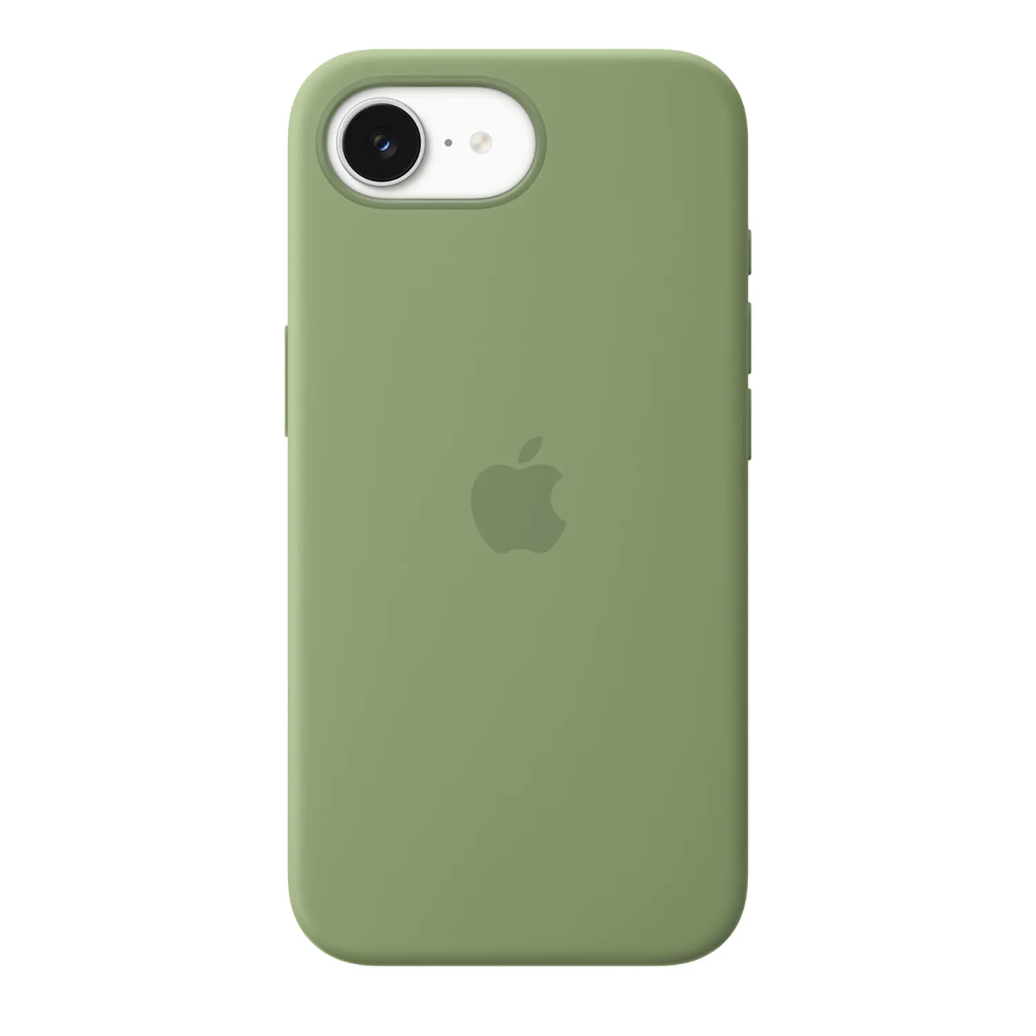 Apple Silikon Case iPhone 17e mit MagSafe (hellmoosgrün)