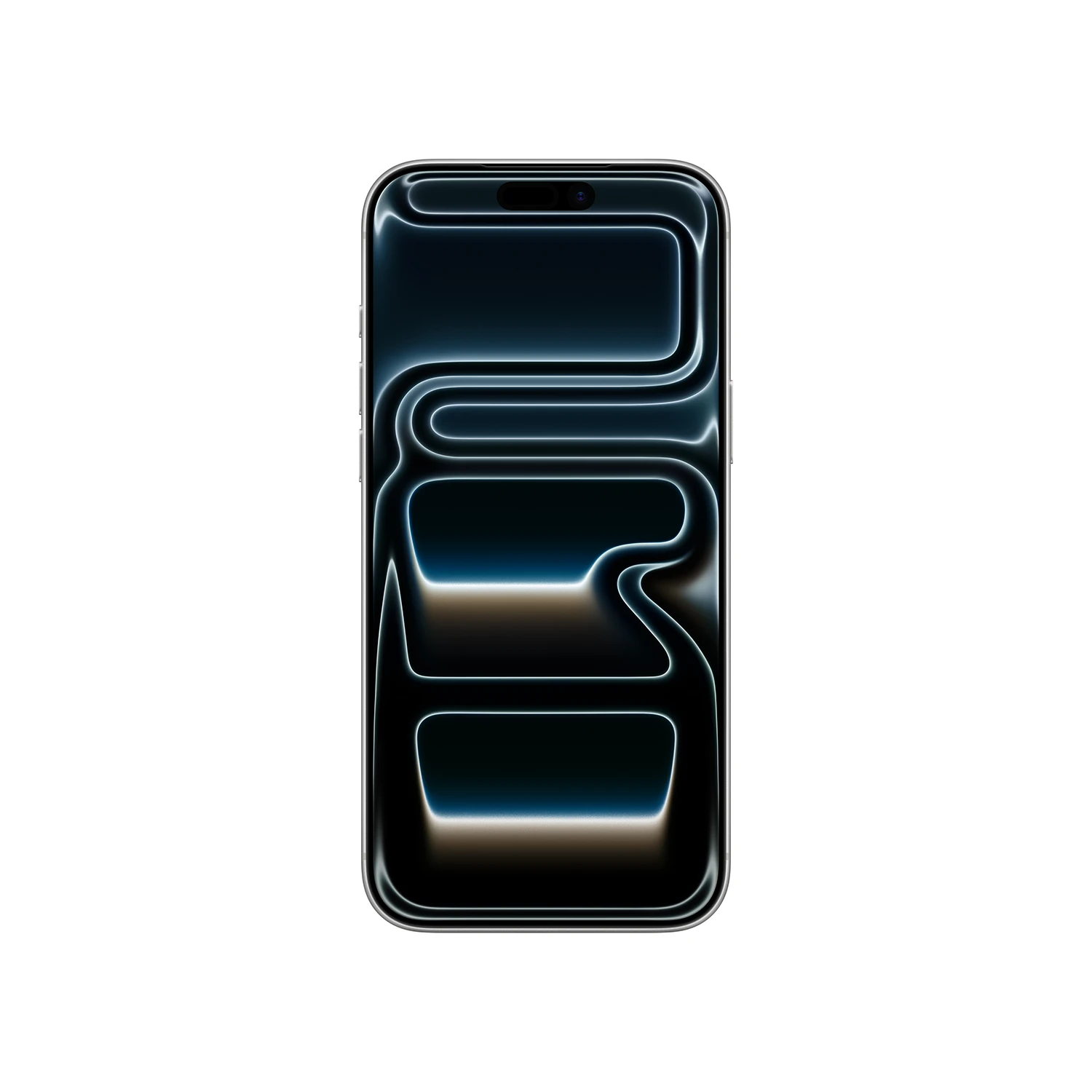 Produktbild iPhone 17 Pro Max Silber Frontansicht