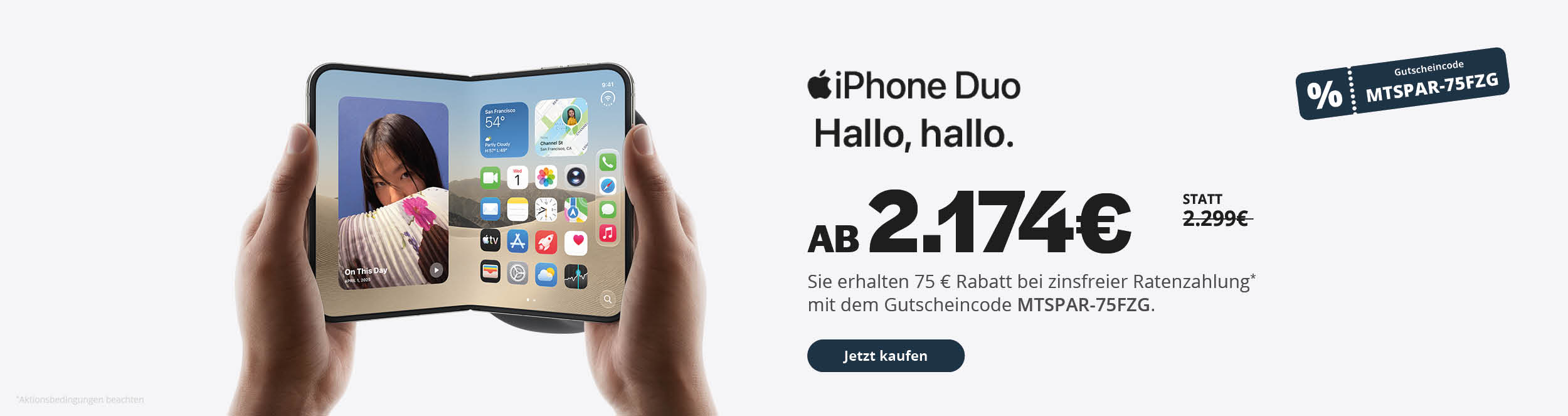 iPhone Duo jetzt vorbestellen