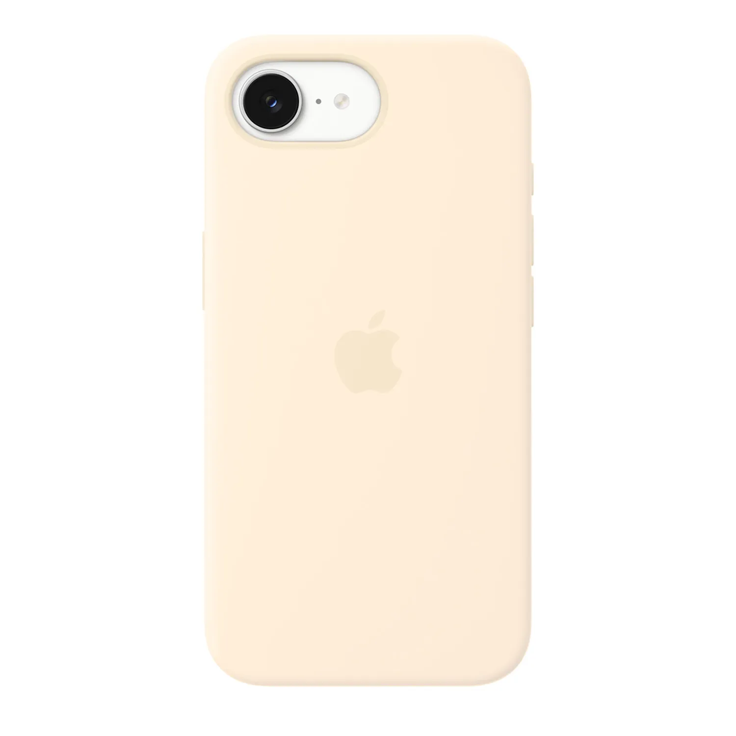 Apple Silikon Case iPhone 17e mit MagSafe (vanille)