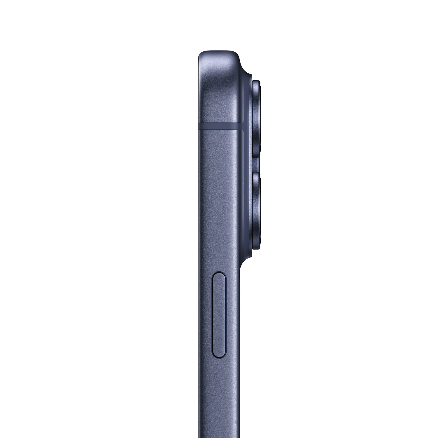 Produktbild iPhone 17 Pro Max Tiefblau seitlich